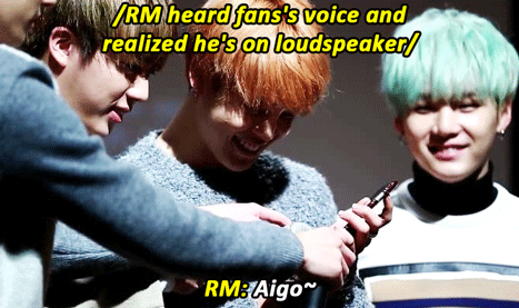 bangthebae:  members messing with namjoon and he finally pissed off // trans