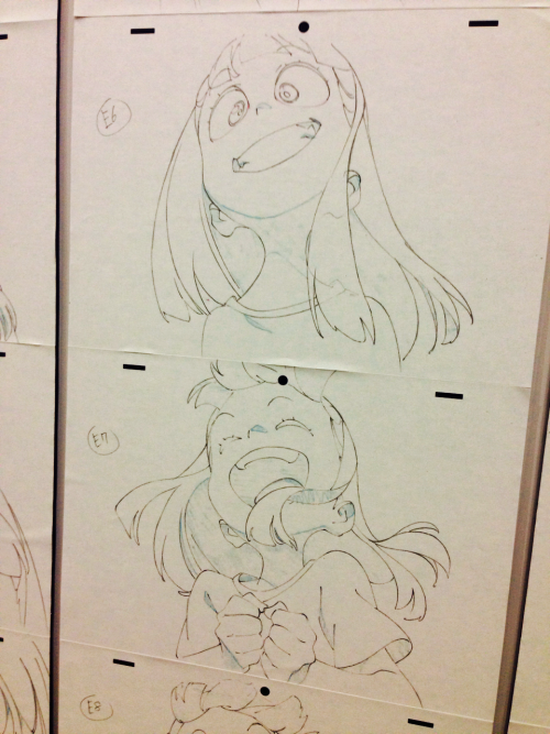 nikoniko808:  some pics from the Little Witch Academia exhibit~  > .<