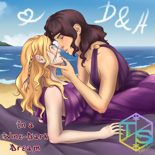 Dionysus And AriadneRead In a Wine-Dark Dream here: https://www.webtoons.com/en/challenge/in-a-wine-