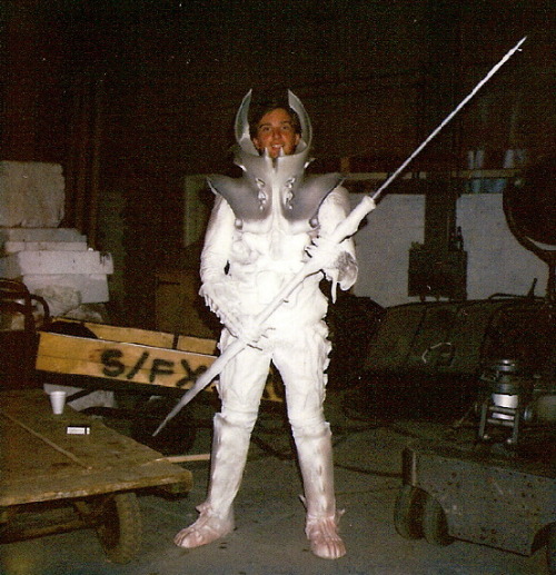 Derek Lyons as the White Slayer 