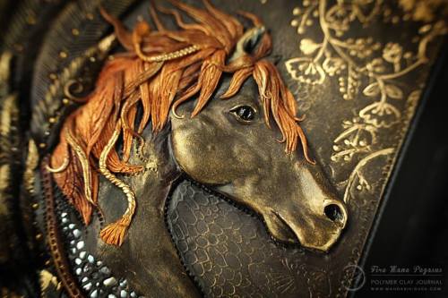 culturenlifestyle:Handcrafted Fairytale Clay Journals by Mandarin DuckJewelry designer Aniko Kolesni