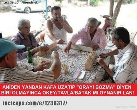 Aniden yandan kafa...