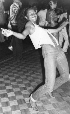 Diana Ross at Studio 54 night club in Manhattan,