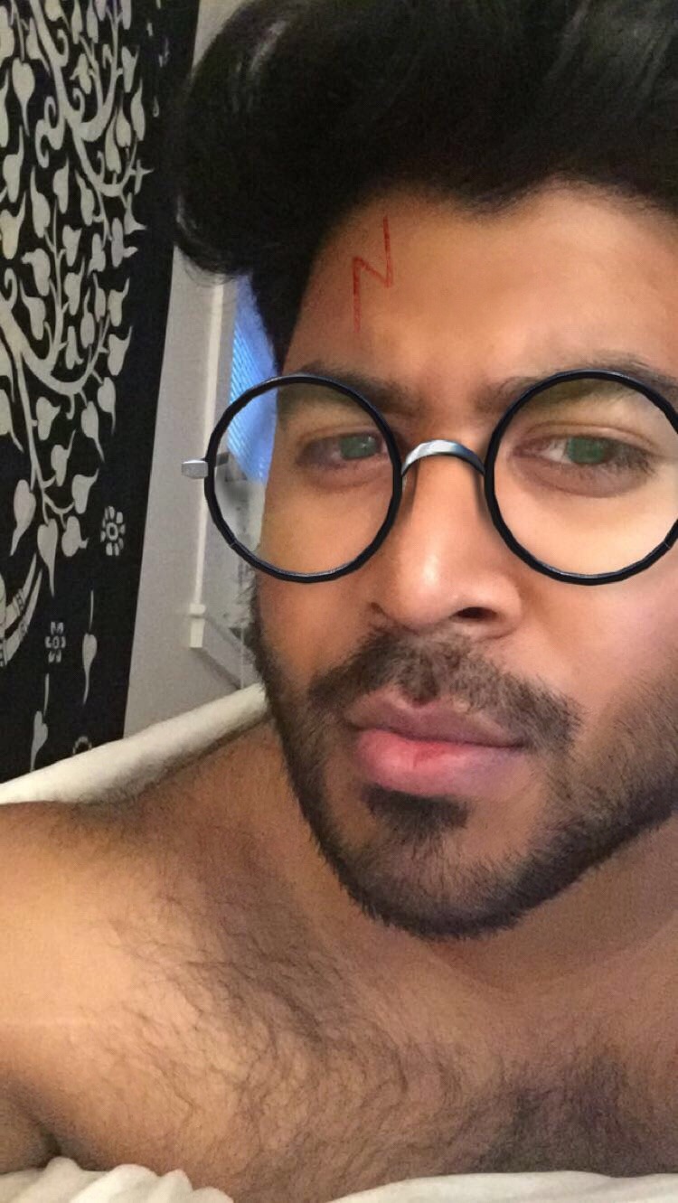 demvisualfeels:Ok literally the best snapchat filter so far!!! Harry Shawn Potter