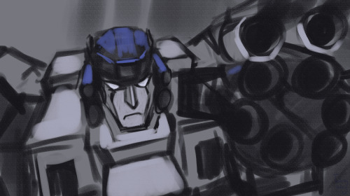 Next Part In Rid 2001 There Is A Series With The Appearance Of Ultra Magnus, Who Shoots At Both His Own