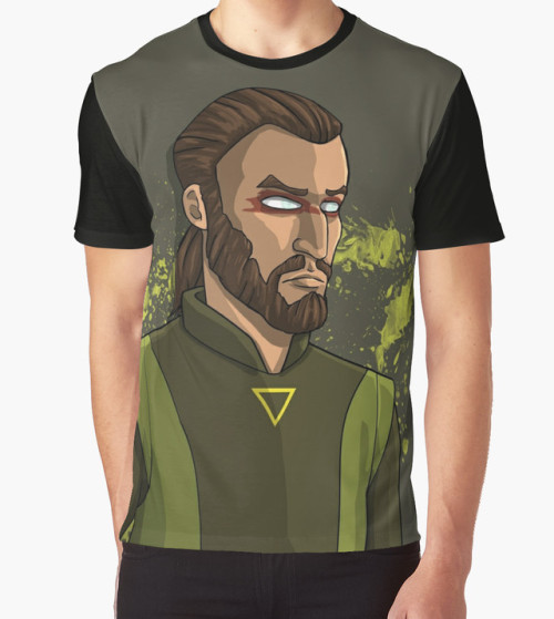 Kanan Jarrus merchandise now in the Redbubble Store!