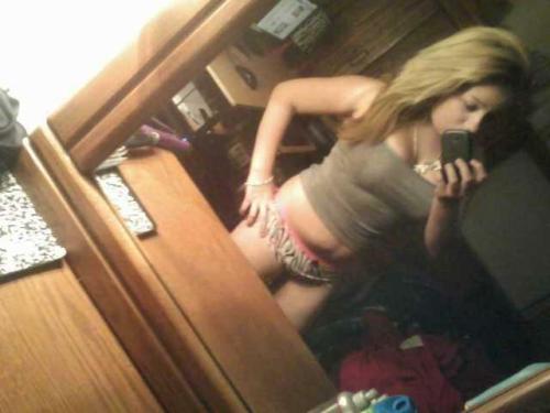incestbabydoll:  Even though my brother was in the next room, I was modeling my new panties for him and sending him pics from my phone. After the second one, he told me that I needed to stop because he was extremely hard. However, I offered my own kind