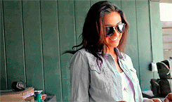 lucyhardin-blog: Gun Training at the Shooting Range ♡ Shay Mitchell