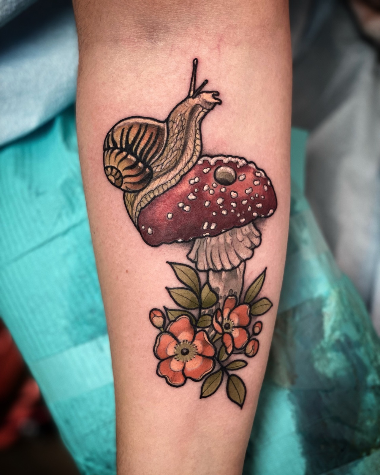 The Tattoo Shop on Twitter Yesssss You know we love a snail tattoo here  at Tattoo Shop Look at this guy primm   tattooshop tattoosupplies  handtattoo snailtattoo tattoo colourtattoo animaltattoo neotrad 