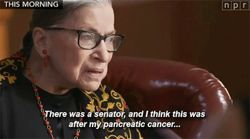 pasdecoeur:Wow! Wow! That was Ruth-less! Now we know why she works out so much - so she can dance on