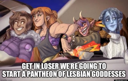 Consider Me A Follower Of The Ankarna Cassandra Ruvina Galicaea Misunderstood Lesbian Pantheon