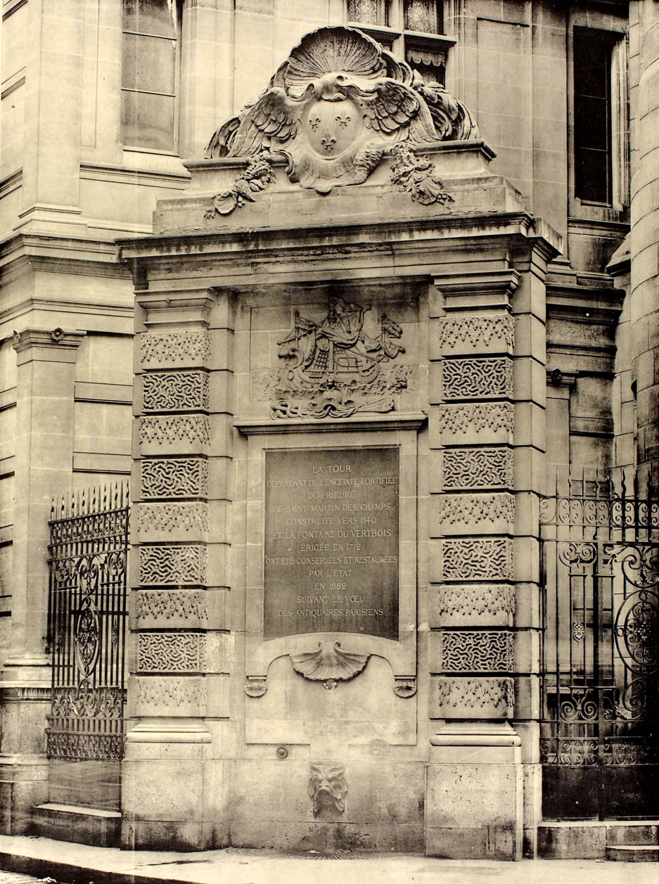 The Fountain of the Vertbois, Paris