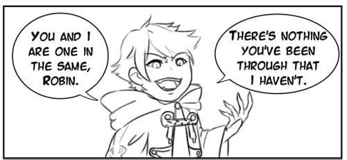 knightofiris:Grima may be sassy, but he can’t out sass Robin.