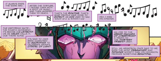 The Transformers: More Than Meets The Eye Issue #39. page 3. panel 1.