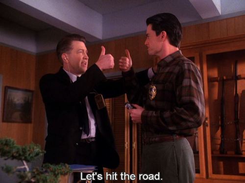 jackymedan:Special Agent Dale Cooper Giving People the Thumbs Up Appreciation Post