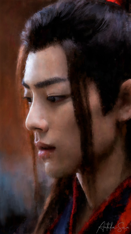 ‘Digital Art’Character: Wei WuXian Painting Practice/Exercise - Realism