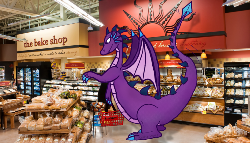 Dragons be shopping