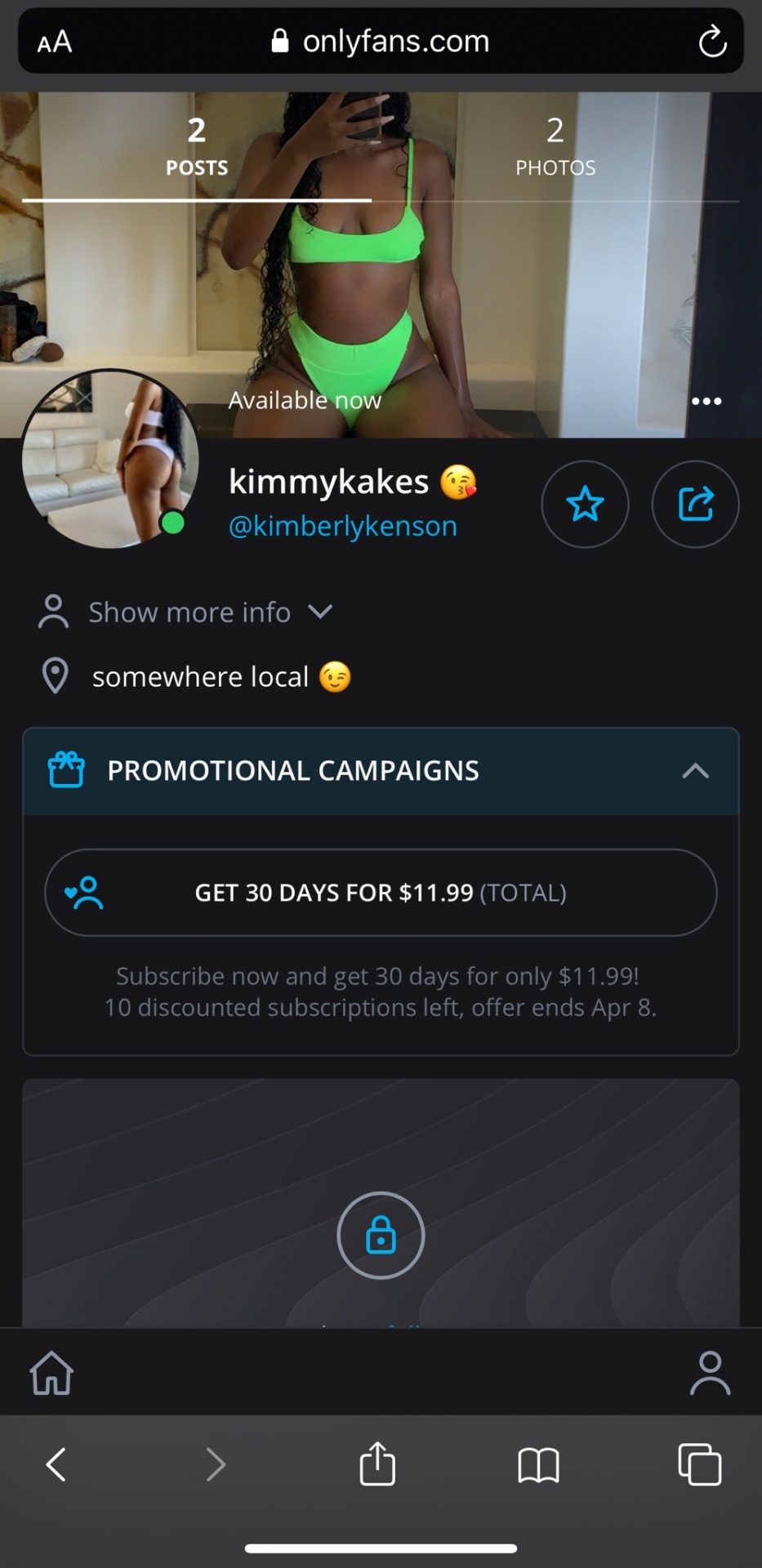 mylifeaskeenj:I’m a newbie to onlyfans, if you like young thick black girls subscribe