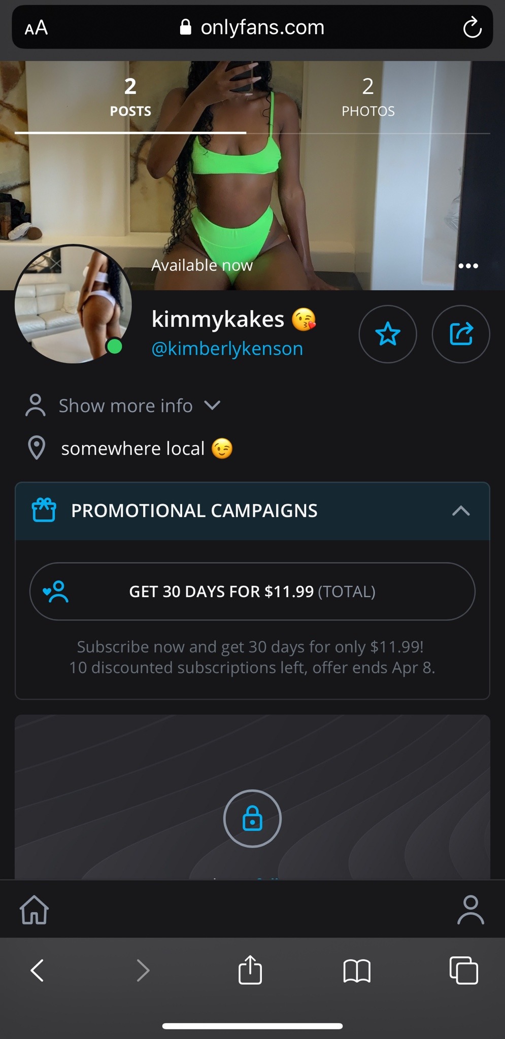 mylifeaskeenj:I’m a newbie to onlyfans, if you like young thick black girls subscribe