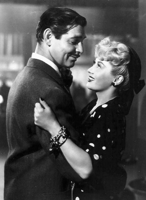 Clark Gable and Joan Blondell in Adventure (1945)