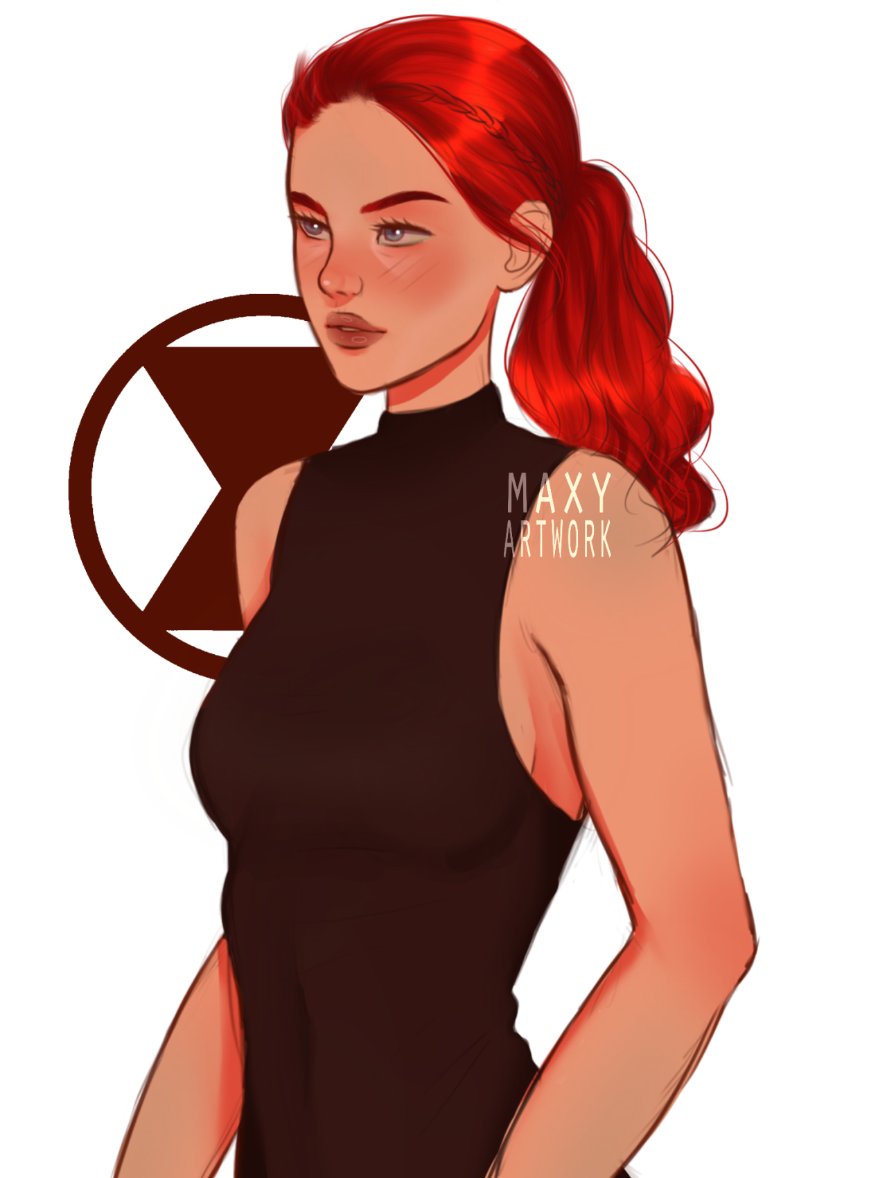 Porn photo maxyartwork:natasha romanoff 