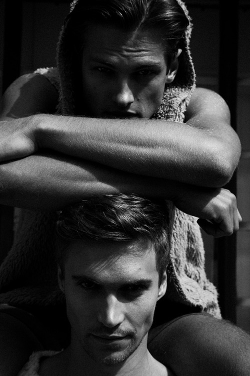l-homme-que-je-suis:  Maximilian Frömbling & Marcel Glaser Photographed by Louis Daniel Botha and Styled by Monika Tusinska for Male Model Scene