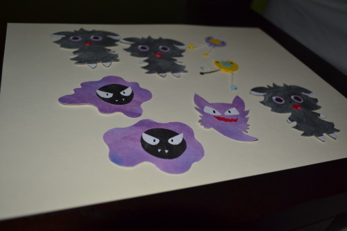 volcanize:I finally did it guys! I made a few pokemon collage/paper art stickers!! These are the one