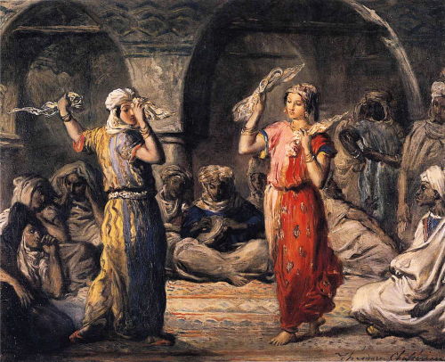 Moorish Dancers by Théodore Chassériau,1849