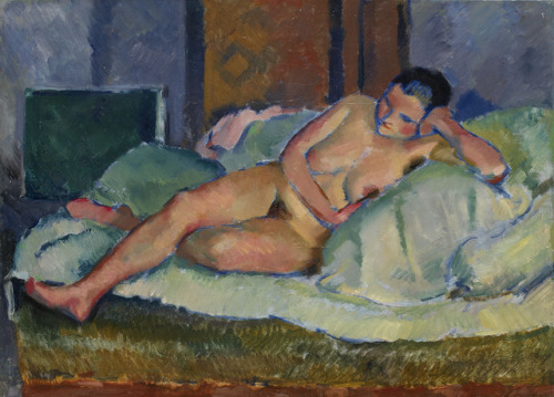 Nikolay Tyrsa (Russian, 1887 - 1942)Nude (Model Yashel Fonda)