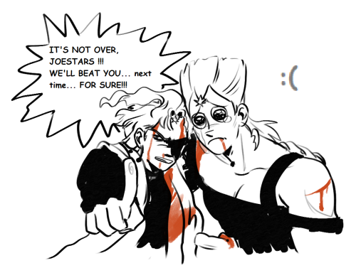 Au Where Stardust Crusaders Are Jotaro, Avdol And Joseph, But Kakpol Duo Are Typical Villians For Several