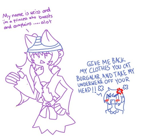 saucytango:  Imitation game 4Blake imitating Weiss
