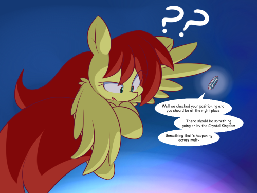 yetanotherpinkieblog:(Starring one of the mod’s OCs out scoutin’ Mod also needs to read   @ask-king-sombra​ sometime already)