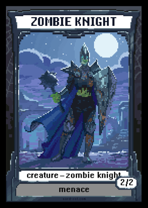 FInally finished my pixel art tokens for MTG! )