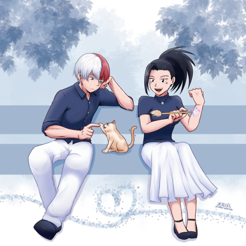  Todomomo Week 2018 Day 7: (Free)Couldn’t decide which version I liked better, so here, h