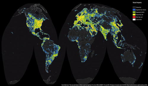 The New World Atlas of Artificial Sky Brightness How far are you from a naturally dark night sky? In