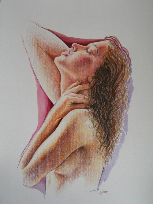 artbeautypaintings:  Summer ecstasy - Gina porn pictures