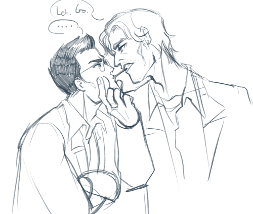 11/11 Pocky day doodles :&gt;OdaKiryu for my kyodais and MineDai for me X) 