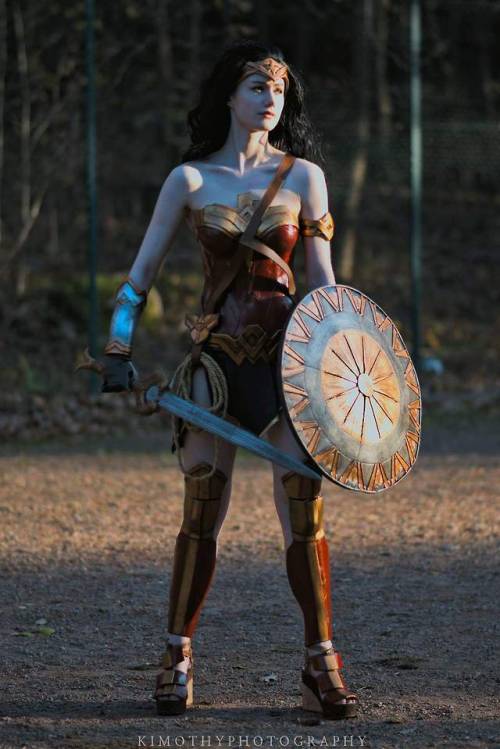 Porn Pics love-cosplaygirls:Wonder Woman cosplay made