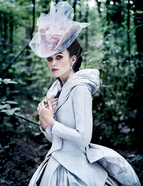 Keira Knightley photographed by Mario Testino for Vogue, 2012.