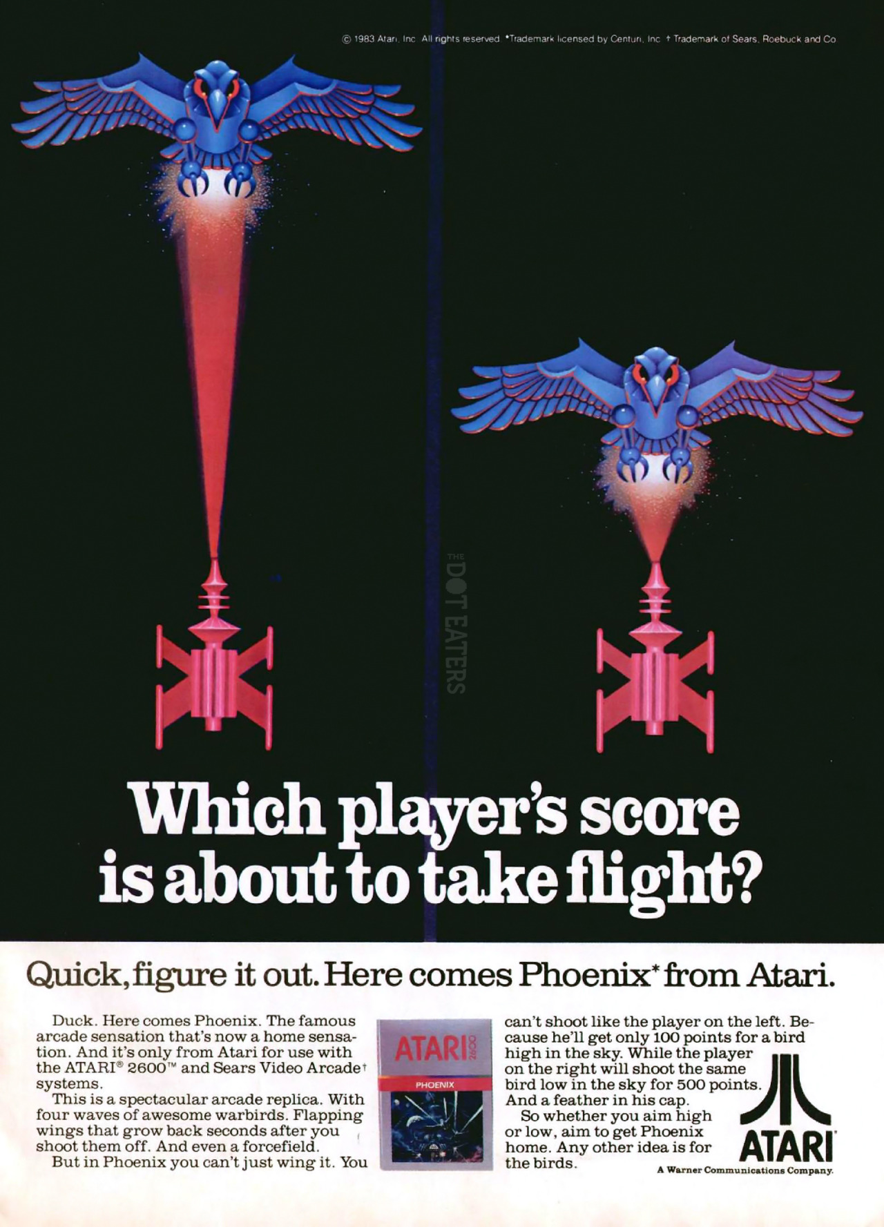 thedoteaters:  Try not to think about Fawkes while you’re playing it (1983). #Atari
