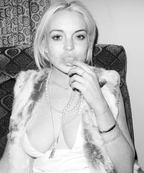 Porn  Lindsay Lohan - in Terry Richardson Photoshoot photos