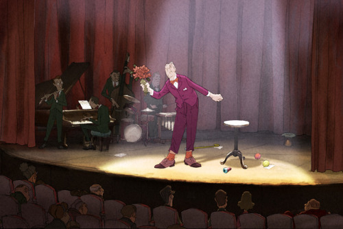 Hidden Animation ~ L'Illusionniste, Sylvain Chomet (2010)L’Illusionniste is based on a scenari