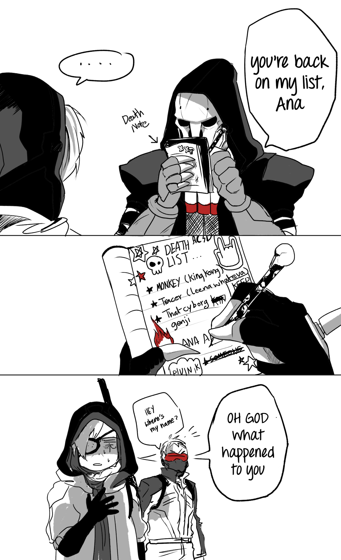 aminoscribbles:   Reaper’s Death Note  BONUS Keep reading 