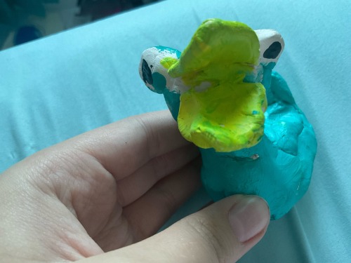 If Your Ever Sad, Heres A Photo Of This Clay Bird I Made In A Class When I Was 9 To Make You Even Sadder
