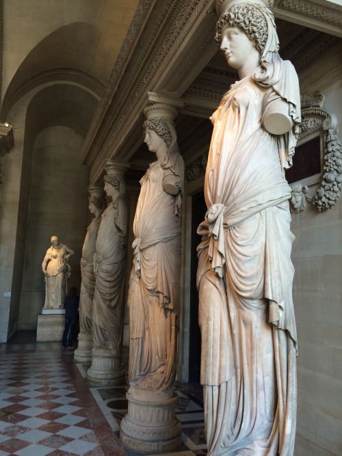 mythologer: Louvre Museum. RoomSalle des CaryatidesSully wing - Ground floor - Room 17 - Salle des C