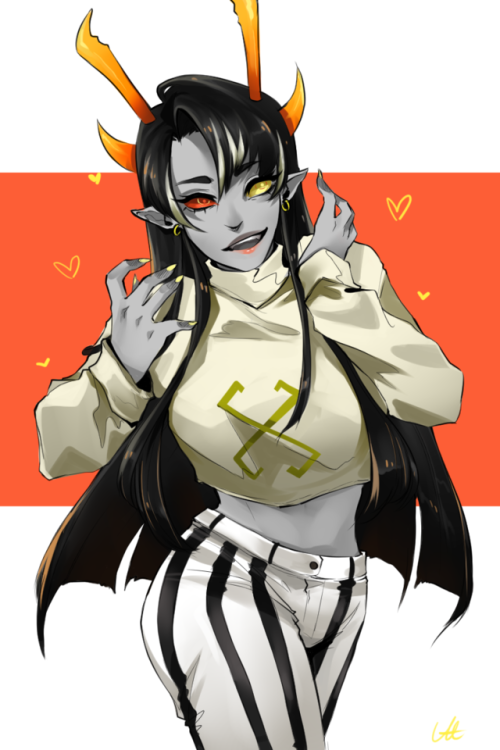 theartisticapparition: I did an art trade with @adsaddfa !! They are amazing! I drew their fant