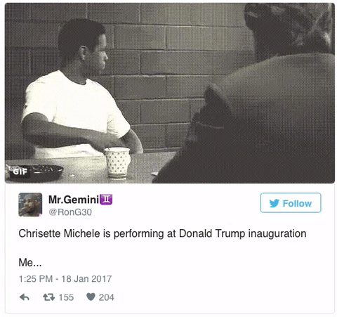 gluten-free-pussy:  the-bitch-goddess-success:  micdotcom:  Chrisette Michele may be playing Trump’s inauguration A Wednesday report from New York Daily News has revealed Chrisette Michele, Grammy-winning R&B artist, has signed on to the inauguration,