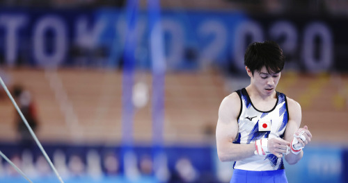 supermura:Kohei Uchimura at the Tokyo 2020 Olympics Men’s Artistic Gymnastics Qualications