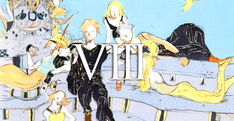 themateriodictable:  The Final Fantasy series - Yoshitaka Amano 