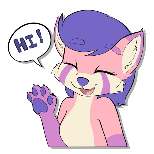 moozua:Some telegram stickers i made of Mamimi! These will be for sale in sometime